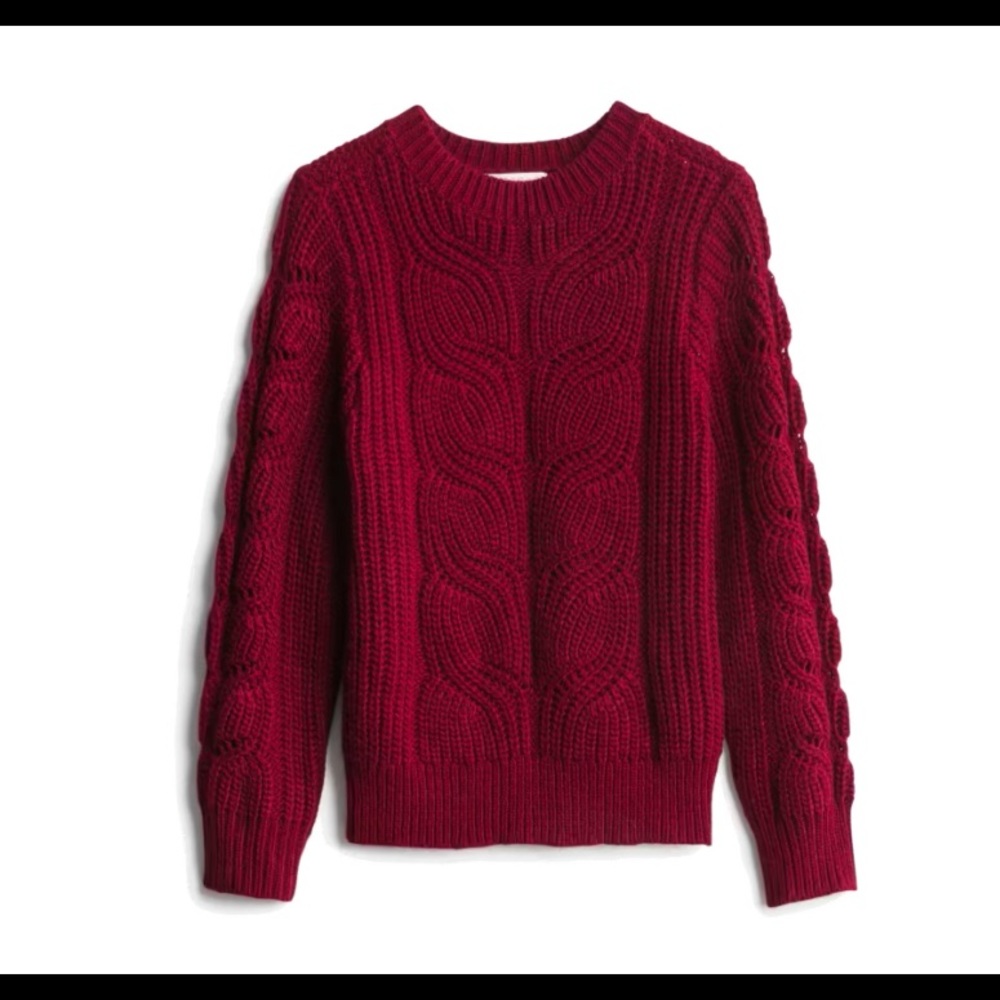 ASTR Dasha Pointelle Pullover